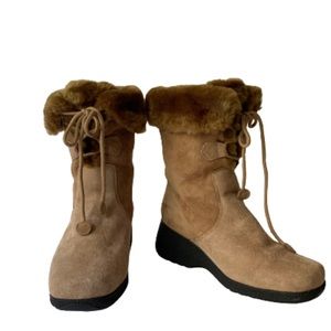 Khombu Bellino2 Weather Resistant Suede Leather Boots